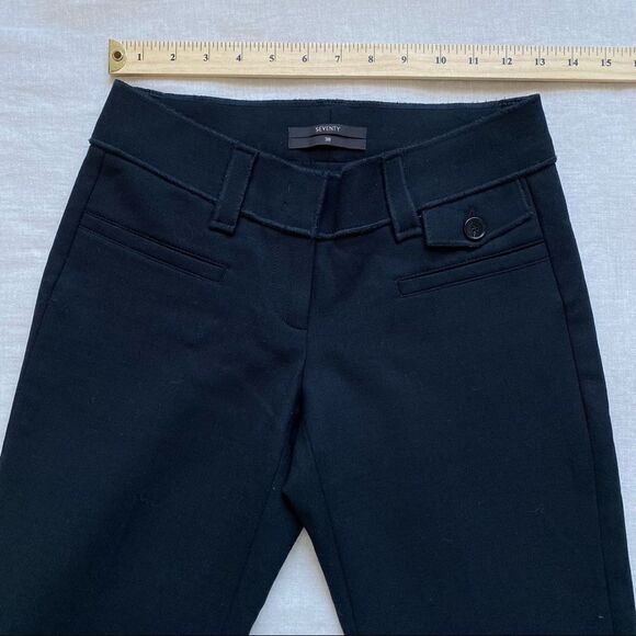 NWOT SEVENTY Wool Black Trouser - Picture 10 of 11